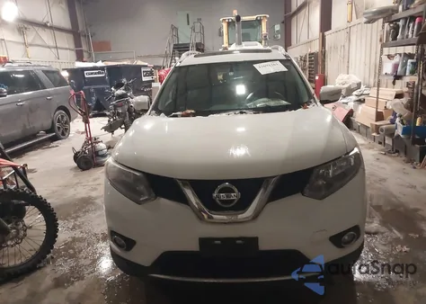 2015 Nissan Rogue Sv z USA, uszkodzony, nr VIN 5N1AT2MV9FC893866